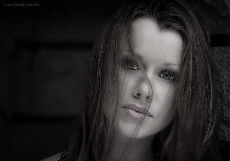 photo "Shelly" tags: black&white, 