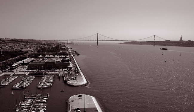 photo "" The Bridge at the Tagus river "" tags: misc., 