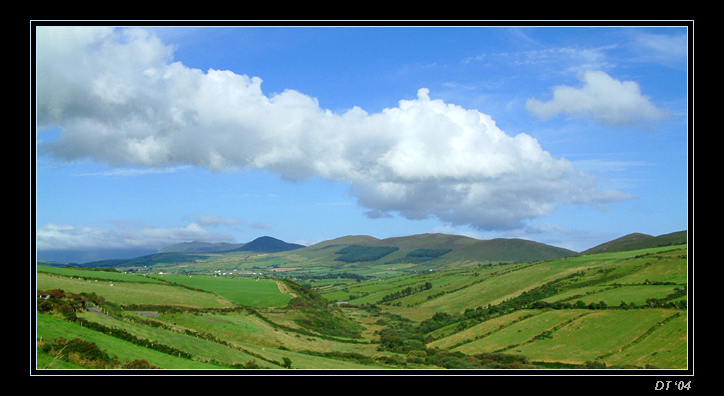 photo "green valley" tags: landscape, clouds