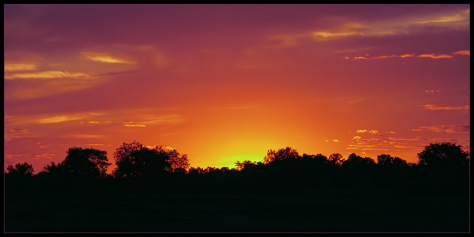 photo "Western Glow" tags: landscape, summer, sunset