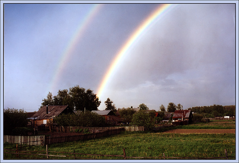 photo "rainbow" tags: landscape, summer