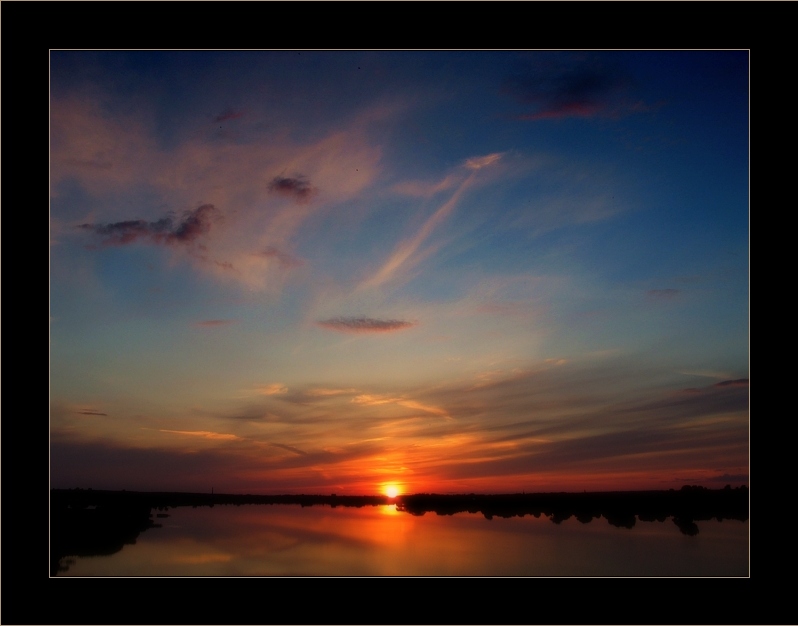 photo "The sky, beardies, and sunset...." tags: landscape, clouds, sunset