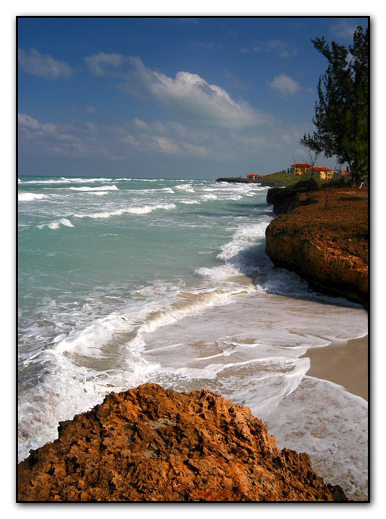 photo "The surf" tags: landscape, clouds, water