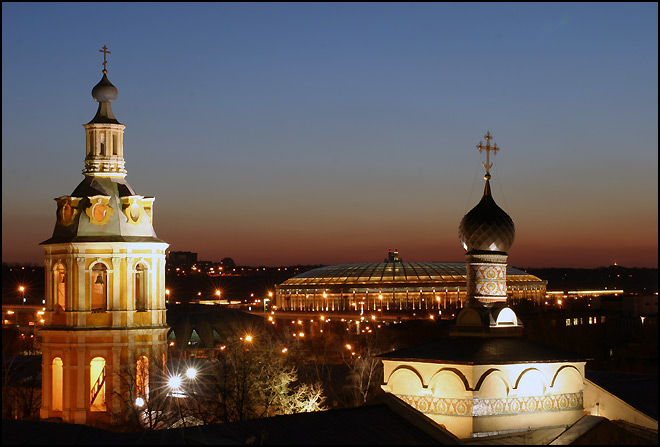 photo "Etude. Moscow" tags: architecture, landscape, 