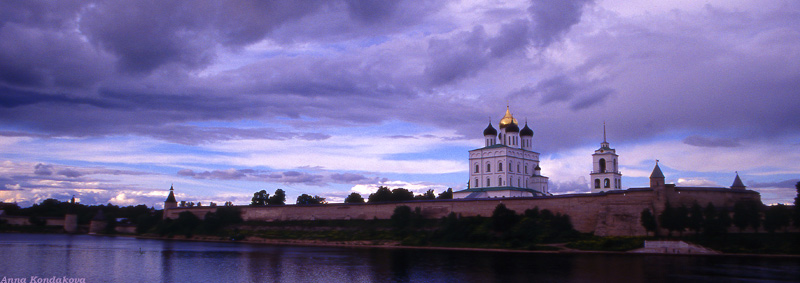 фото "Псков" метки: пейзаж, архитектура, облака