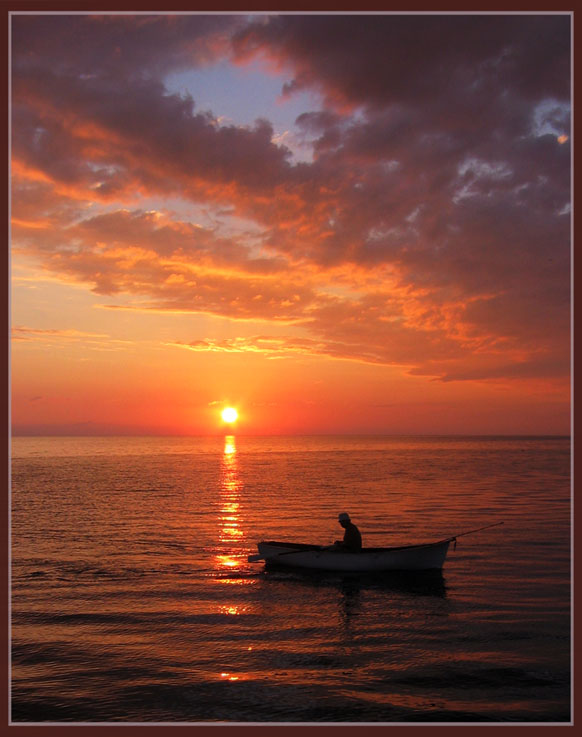 photo "Retutning" tags: landscape, clouds, sunset