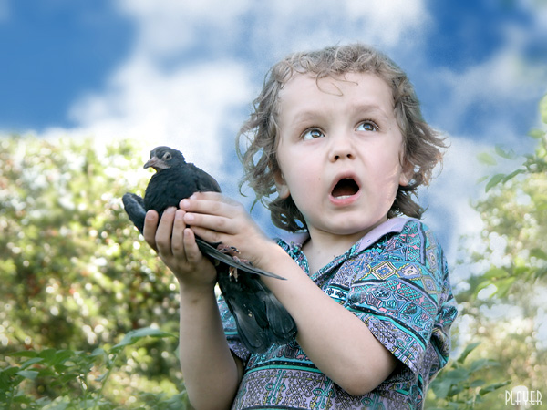 photo "Fly!!!" tags: portrait, genre, children