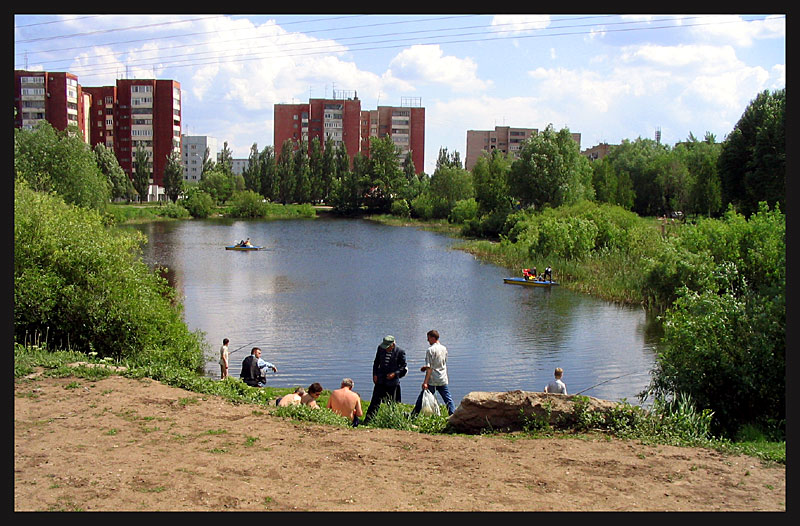 фото "О спальных районах" метки: архитектура, пейзаж, вода