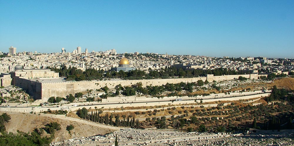 фото "Jerusalem Panorama #3" метки: путешествия, архитектура, пейзаж, Азия