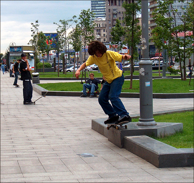 photo "Smiles of street Arbat.WOW, at us a vacation! (2)" tags: genre, 