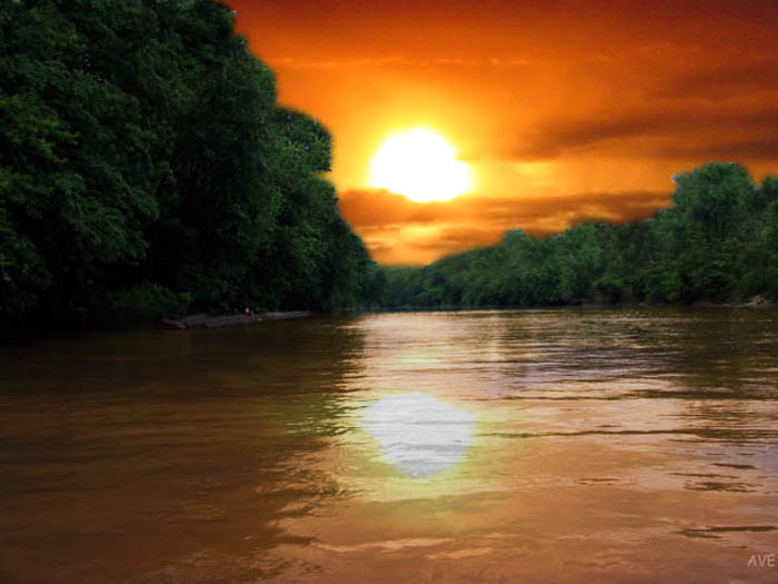 фото "gnev na reke" метки: пейзаж, вода