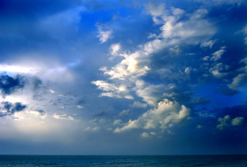 photo "Blue sky" tags: landscape, clouds