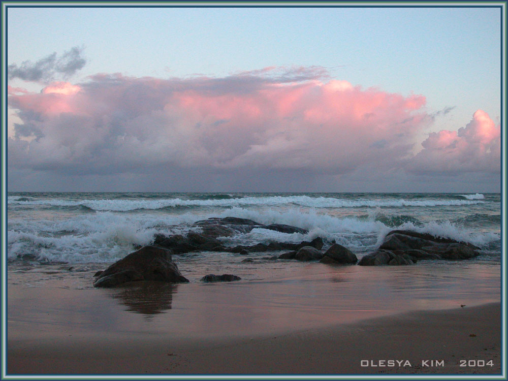 photo "SEA AND SUNSET" tags: landscape, sunset, water