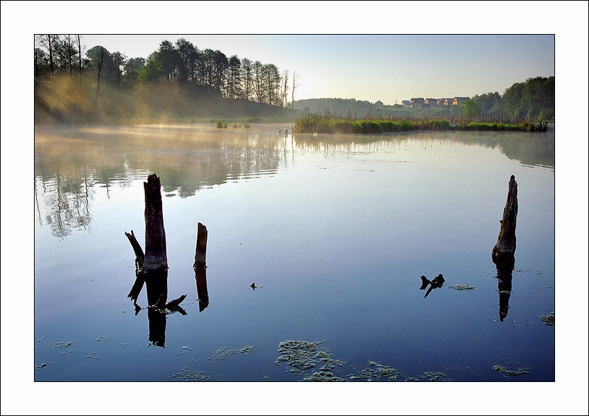 photo "Morning on the river" tags: landscape, sunset, water