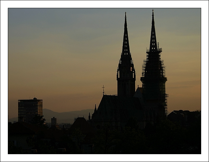 photo "Cathedral" tags: architecture, landscape, sunset