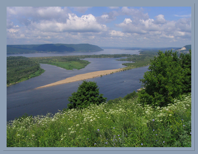 photo "О Волге, и  не токо..." tags: landscape, water