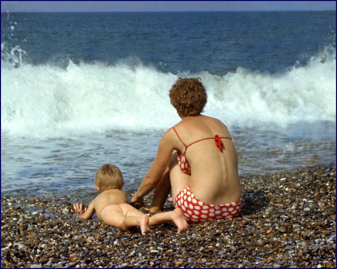 photo "Two and sea" tags: genre, 