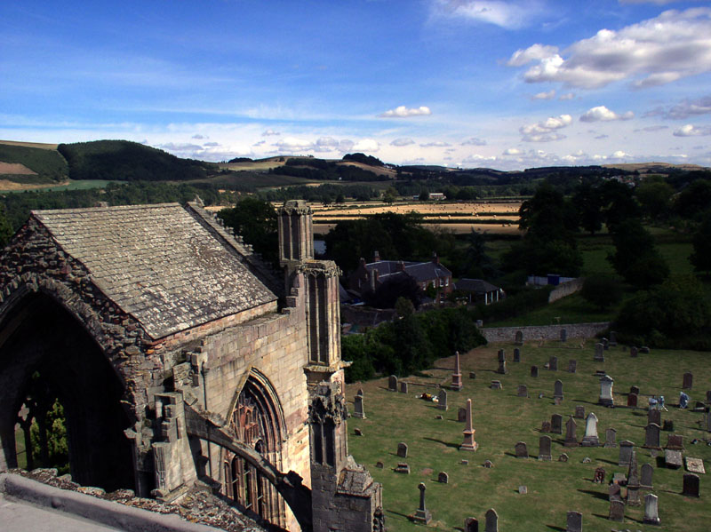 photo "Melrose Abbey (Scotland)" tags: travel, Europe