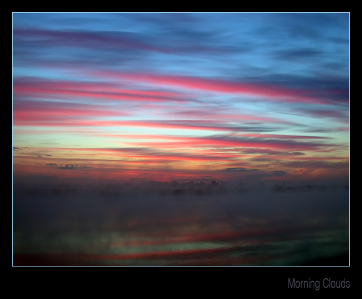 фото "Утренние облака" метки: пейзаж, закат, облака