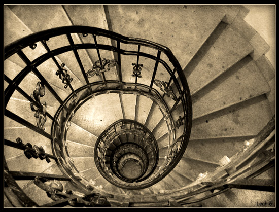 photo "Downstairs" tags: black&white, abstract, 