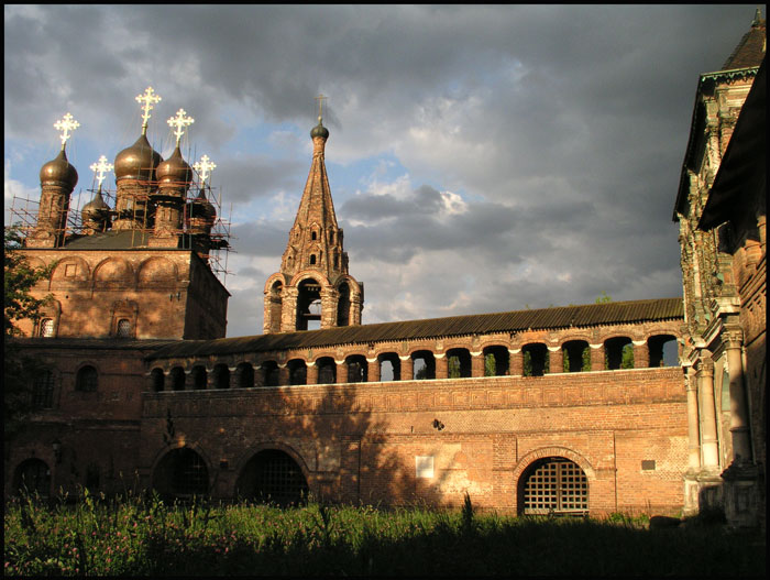 фото "Крутицкое подворье." метки: архитектура, фотомонтаж, пейзаж, 
