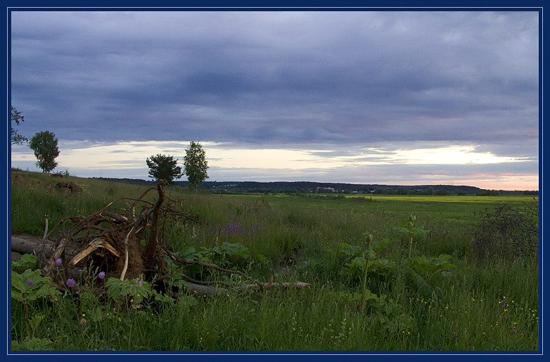photo "Situated near Moscow evenings-1" tags: landscape, sunset