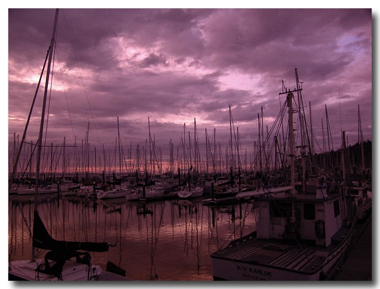 photo "The Fleet" tags: landscape, clouds, water