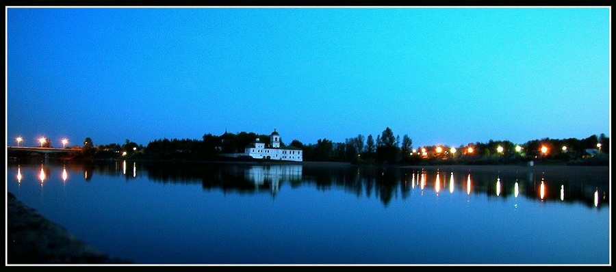 photo "White night, white monastery..." tags: landscape, night