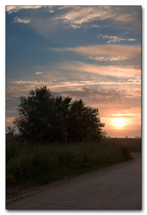 фото "Июльское утро" метки: пейзаж, закат, облака