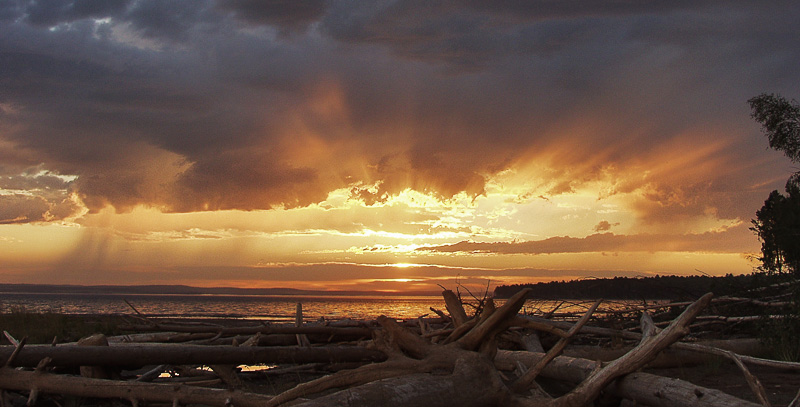 photo "The End*" tags: landscape, summer, sunset