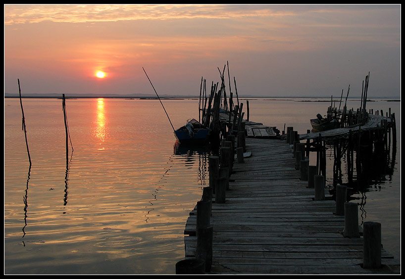 photo "Time to rest" tags: landscape, sunset, water