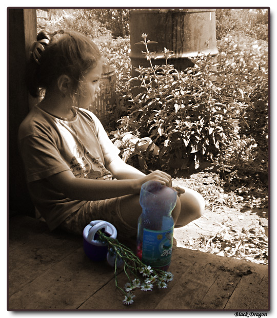 photo "****" tags: portrait, genre, children