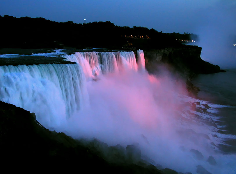 photo "Niagara" tags: landscape, night, water