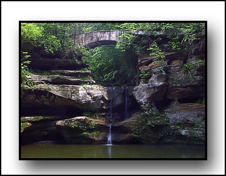 photo "Old Mans Cave Falls" tags: travel, North America