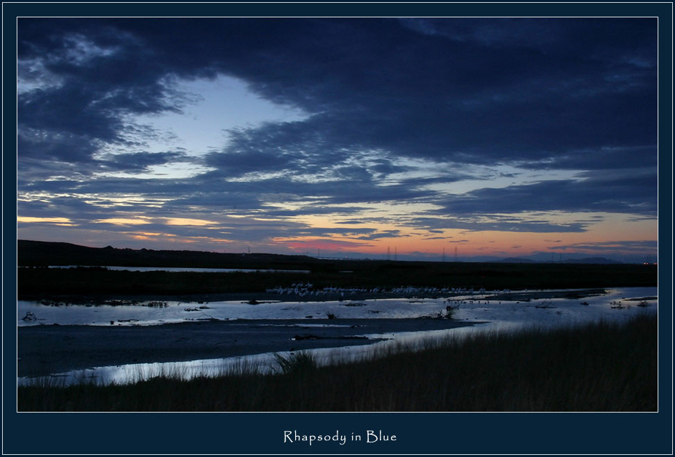 фото "Rhapsody in Blue" метки: пейзаж, закат