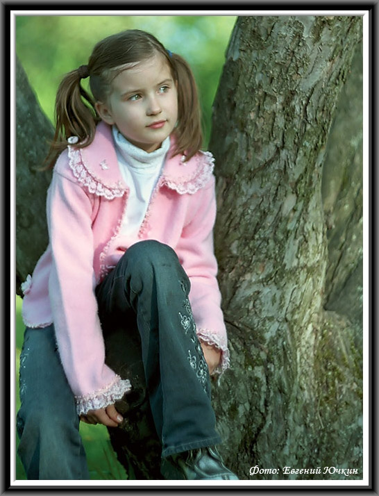 photo "In spring to a garden" tags: portrait, children