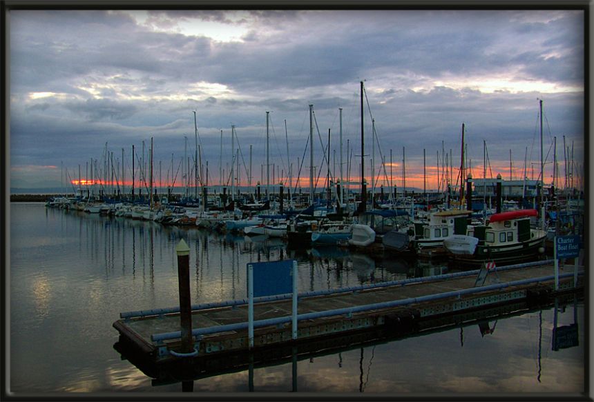 photo "The Fleet - Part Two" tags: landscape, clouds, water