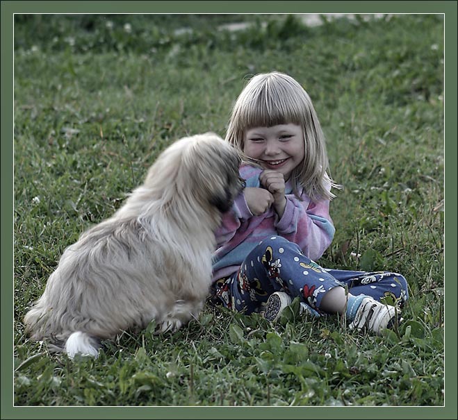 photo "I am afraid of you :)" tags: genre, portrait, children