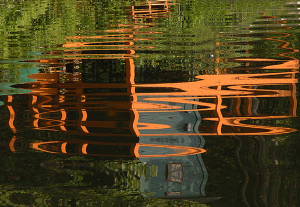 photo "Abstract reflections" tags: abstract, 