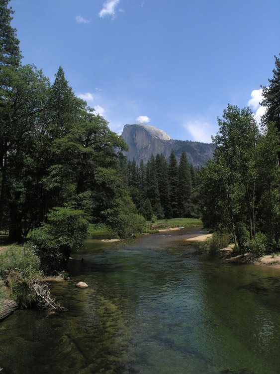 photo "Half Dome" tags: landscape, mountains, water