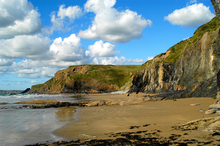 photo "Druidstone Haven, Wales." tags: landscape, summer