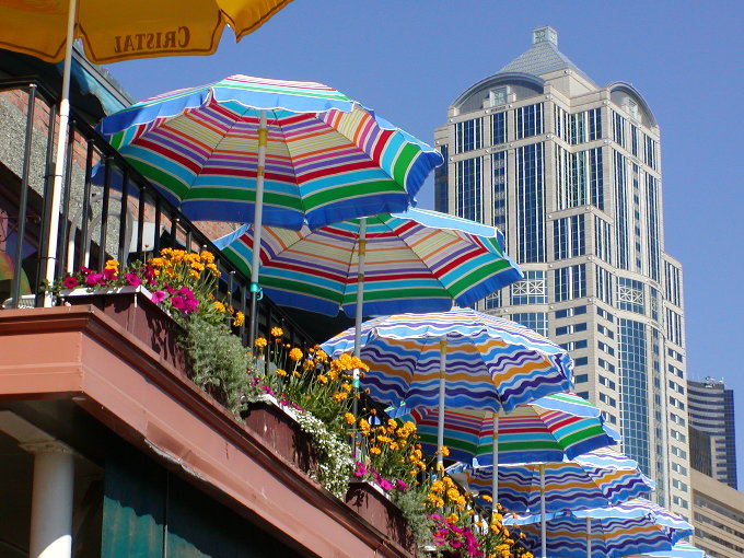 фото "Seattle Summer" метки: архитектура, пейзаж, 