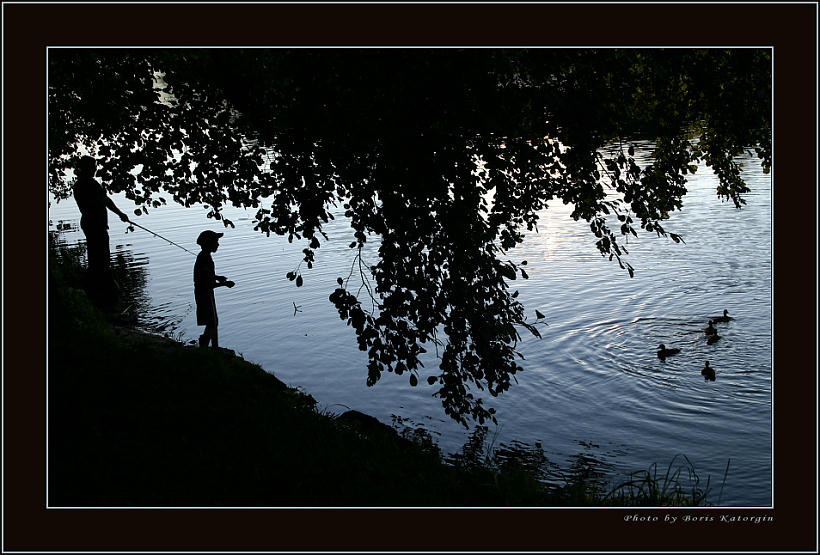 photo "On sunrise" tags: landscape, sunset, water