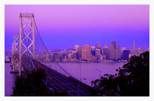 photo "Bridge at dawn" tags: travel, North America