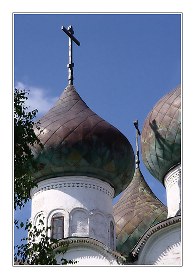 photo "Kargopol`s domes" tags: architecture, travel, landscape, Europe