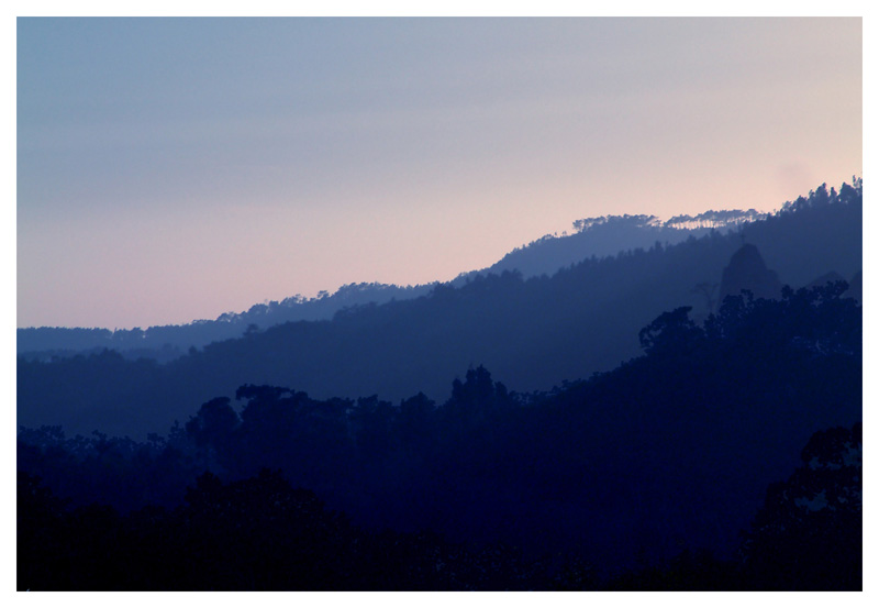 photo "Blue Hills!" tags: landscape, mountains, sunset