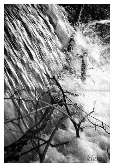 фото "little niagara" метки: природа, черно-белые, 