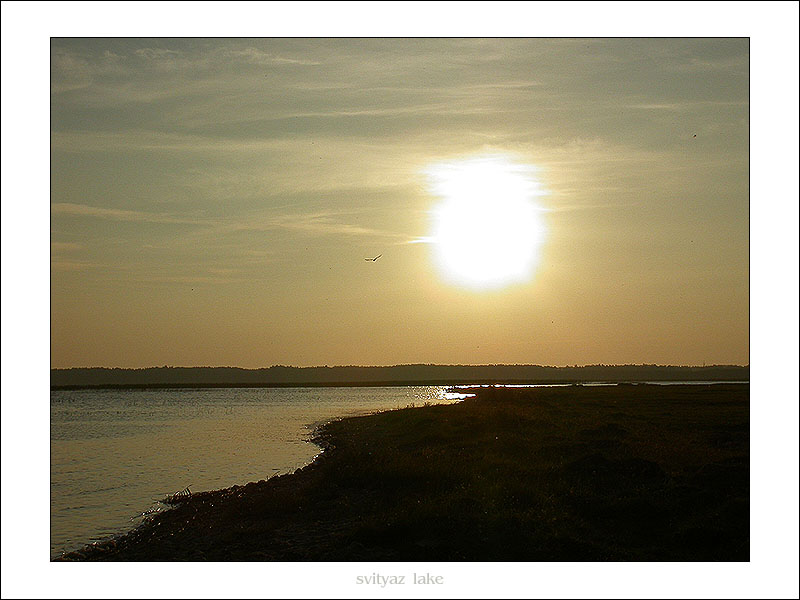 фото "sunrize /Svityaz lake/" метки: пейзаж, закат, лето