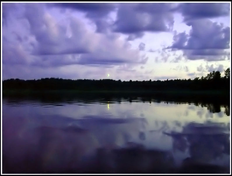 фото "Пластелиновые облака" метки: пейзаж, ночь, облака