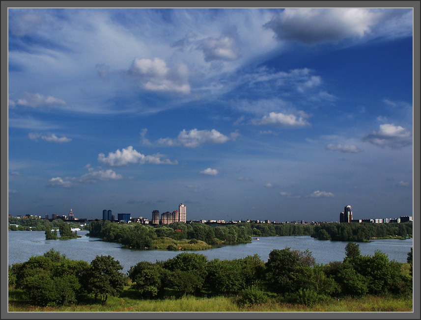 photo "Moscow. Fiords" tags: architecture, landscape, 